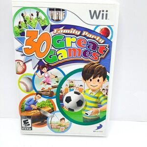Family Party: 30 Great Games -‎ Nintendo Wii - Fun Family Games